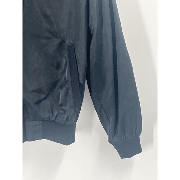 Vintage 80s Andre DeLeure Satin Bomber Michael Jackson Jacket Sz Large - Picture 3 of 9